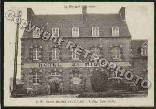 Ville de SAINTMICHELENGREVE Carte postale ancienne